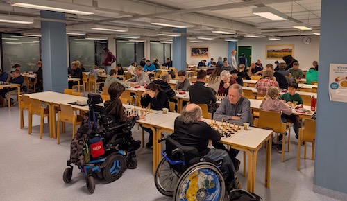 Paul Morantin 80-vuotisjuhlaturnaukseen osallistui 62 pelaajaa. Kuva: Ville Junnila / TuTS